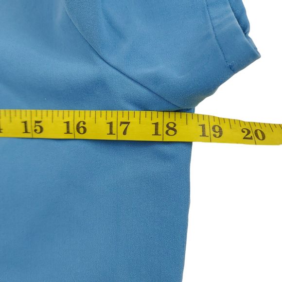 Figs Womens Scrub Top XS Blue Casma V-Neck Short Sleeve Work Uniform Utility - Picture 9 of 12